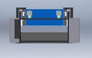 Hybrid CNC Press Brakes / Hybrid Press Brake 125T4000