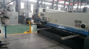 YAWEI 3M Guillotine logam hidrolik gunting