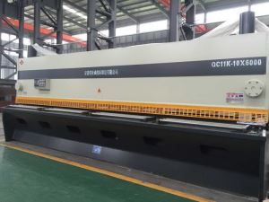 Mesin pemotong pelat logam yang besar 6m